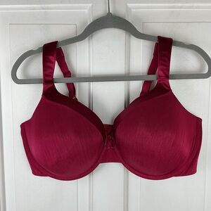 Vanity Fair Illumination Full Figure Bra 42DD 76338 Red